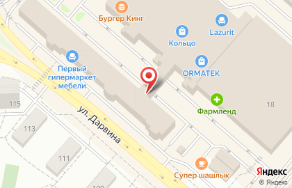 Магазин здорового сна Анатомика в Советском районе на карте