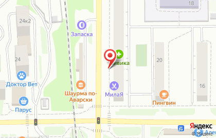 Парикмахерская МилаЯ на улице 8 Июля на карте