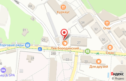 Магазин сувениров и ювелирных изделий из янтаря Планета Янтаря на улице Ленина на карте