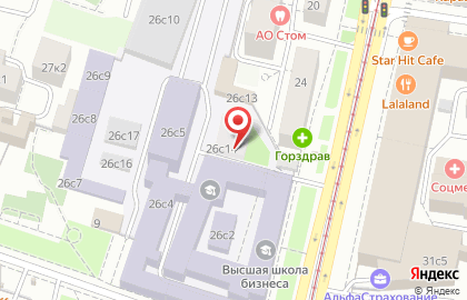 ЗАО Банкомат, Банк ВТБ 24 на улице Шаболовка на карте