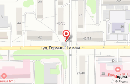 Продуктовый магазин Свет на улице Германа Титова на карте