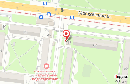Продуктовый магазин в Засвияжском районе на карте