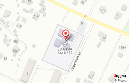 Детский сад №32, д. Нестерово на карте