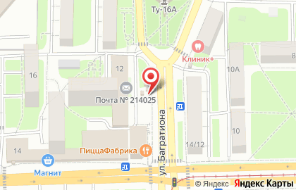 Свежая выпечка на улице Нахимова на карте