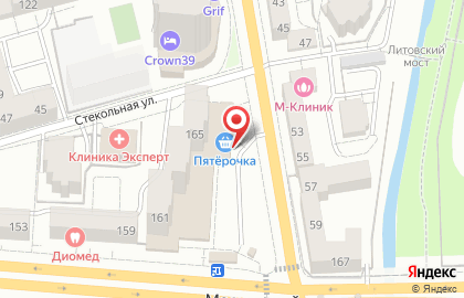 Банкомат СберБанк на Московском проспекте, 165 на карте