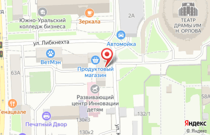 Линкос в Советском районе на карте