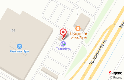 АЗС Neste на Таллинском шоссе на карте