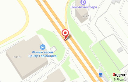 ТракСервис на Ленинградском шоссе на карте