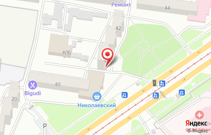 Страховая компания СОГАЗ-Мед в Октябрьском районе на карте