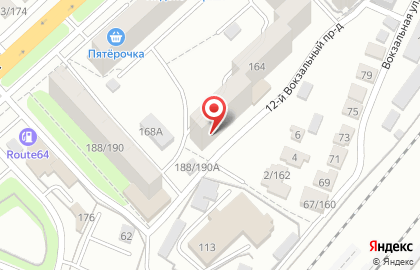 Транспортная компания Мир на колесах в Кировском районе на карте