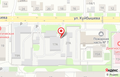 Торговая компания Аспломб-Урал на улице Куйбышева на карте
