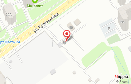 Автостоянка в Брянске на карте