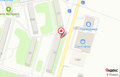 Парикмахерская Эльф на улице Жуковского на карте