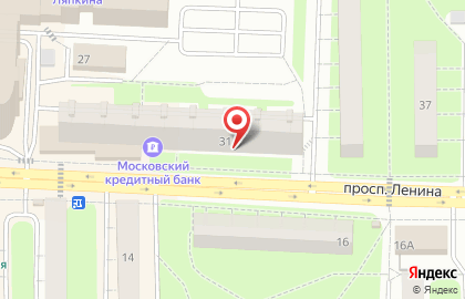 Химчистка-прачечная Лилия на проспекте Ленина в Балашихе на карте