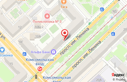 ООО Росстайл в Центральном районе на карте