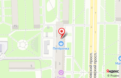 Магазин развесного мороженого и выпечки на Новоизмайловском проспекте на карте