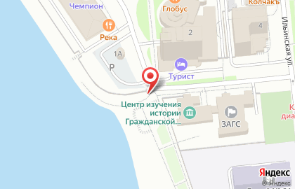 Киоск по продаже мороженого и горячей кукурузы на карте