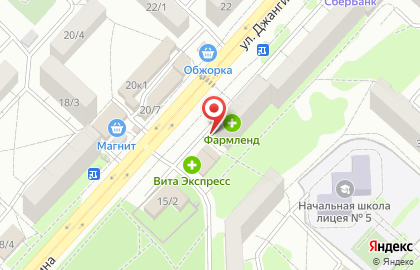 Магазин Абсолют в Дзержинском районе на карте