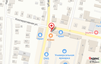 Уфанет в Оренбурге на карте