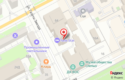 Галерея Желаний, Мужской Клуб на карте