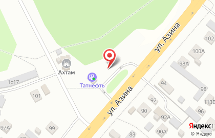 Татнефть на улице Азина на карте