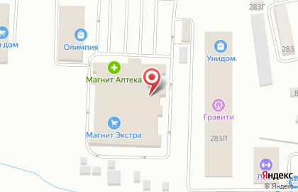 Сеть магазинов Аква Маркет на улице М.Горького на карте