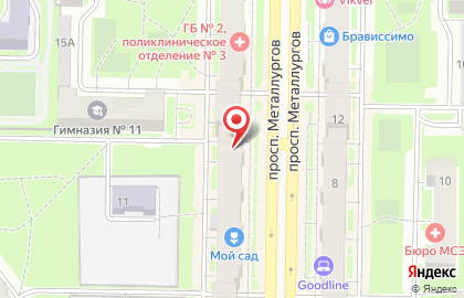 Авиакасса в Новокузнецке на карте