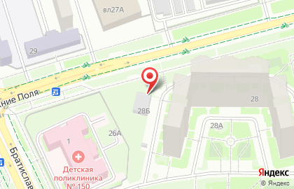 Автосервис Монтажников на карте