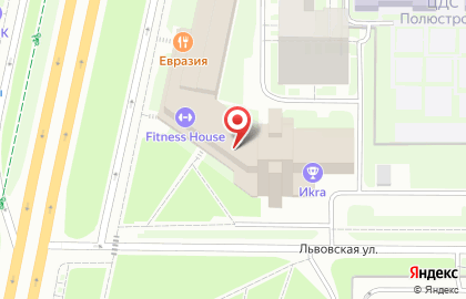 Автошкола Смольный в Калининском районе на карте