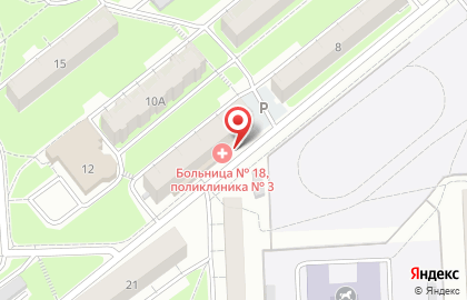Центральная городская клиническая больница №18 им. К.Ш.Зыятдинова на карте