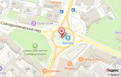 Информационный портал Отдых в Николаевке на карте