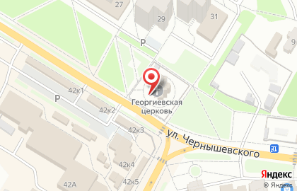 Храм во имя великомученика и победоносца Георгия на карте