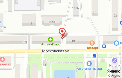 Компания Тандем на Московской улице на карте