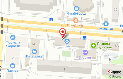 Магазин овощей и фруктов в Москве на карте