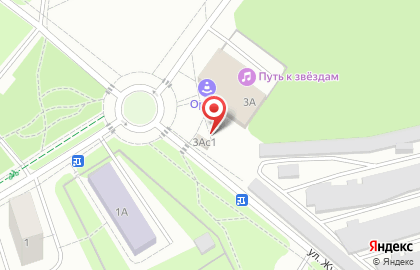 Креветкин на карте