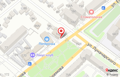 Салон Гламур на улице Ефремова на карте