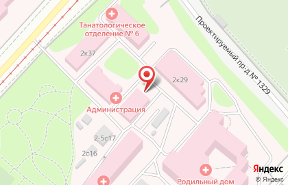 Городская клиническая больница №29 им. Н.Э. Баумана на Госпитальной площади на карте
