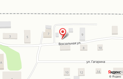 1C на Вокзальной улице на карте
