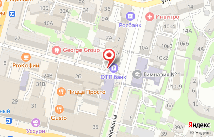 Банкомат Газпромбанк во Владивостоке на карте
