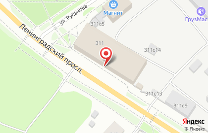 Парикмахерская Визаж на Ленинградском проспекте на карте