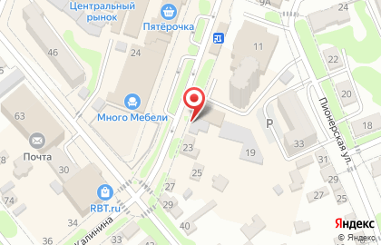 Мясной магазин в Ставрополе на карте