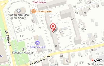 Общественная организация Всероссийское общество слепых, общественная организация на Кузнечной улице на карте