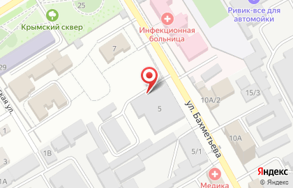 Главное управление МВД России по Воронежской области в Воронеже на карте