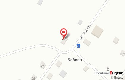 Фельдшерско-акушерский пункт на улице Фрунзе на карте