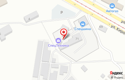 Компания СпецТехника в Орджоникидзевском районе на карте