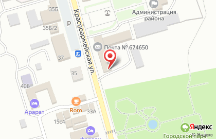 Салон связи МегаФон на Красноармейской улице на карте
