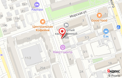 Адвокатский кабинет Патиева С.А. на Брянской улице на карте