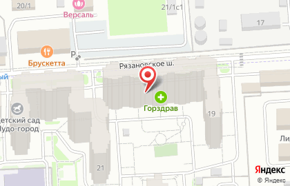 Аптека Горздрав в Москве на карте