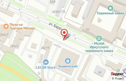 На Знаменском на карте
