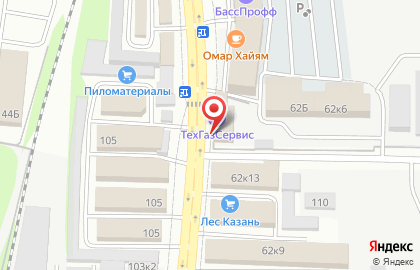 Продуктовый магазин в Казани на карте